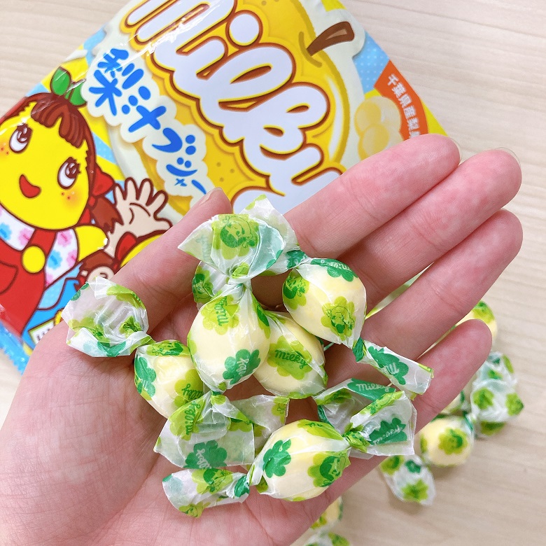 ミルキー梨汁ブシャー味　手乗せ